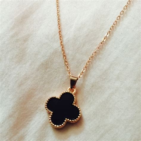 louis vuitton necklace clover|Louis Vuitton locket necklace.